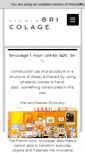 Mobile Screenshot of bricolagedesign.com